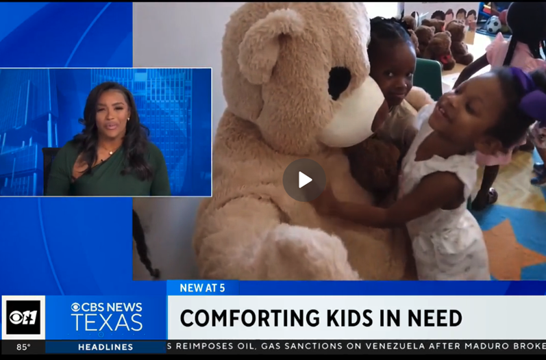 Teddy Bears bring the smiles to homeless kids in Dallas